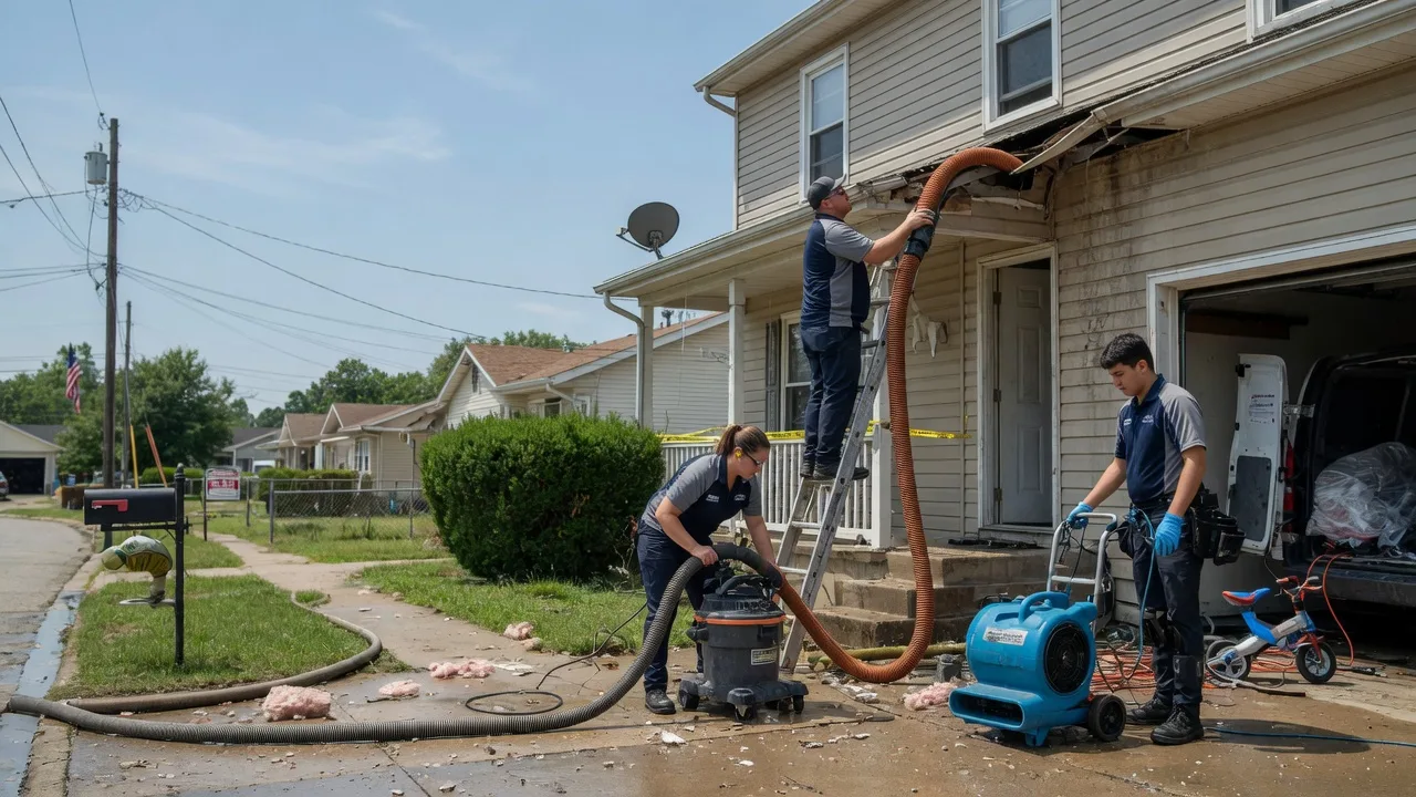 Water Damage Restoration in Carrollton, IL near me